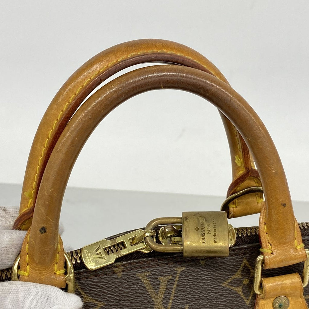 Louis Vuitton Handbag Monogram Alma Brown — view 7
