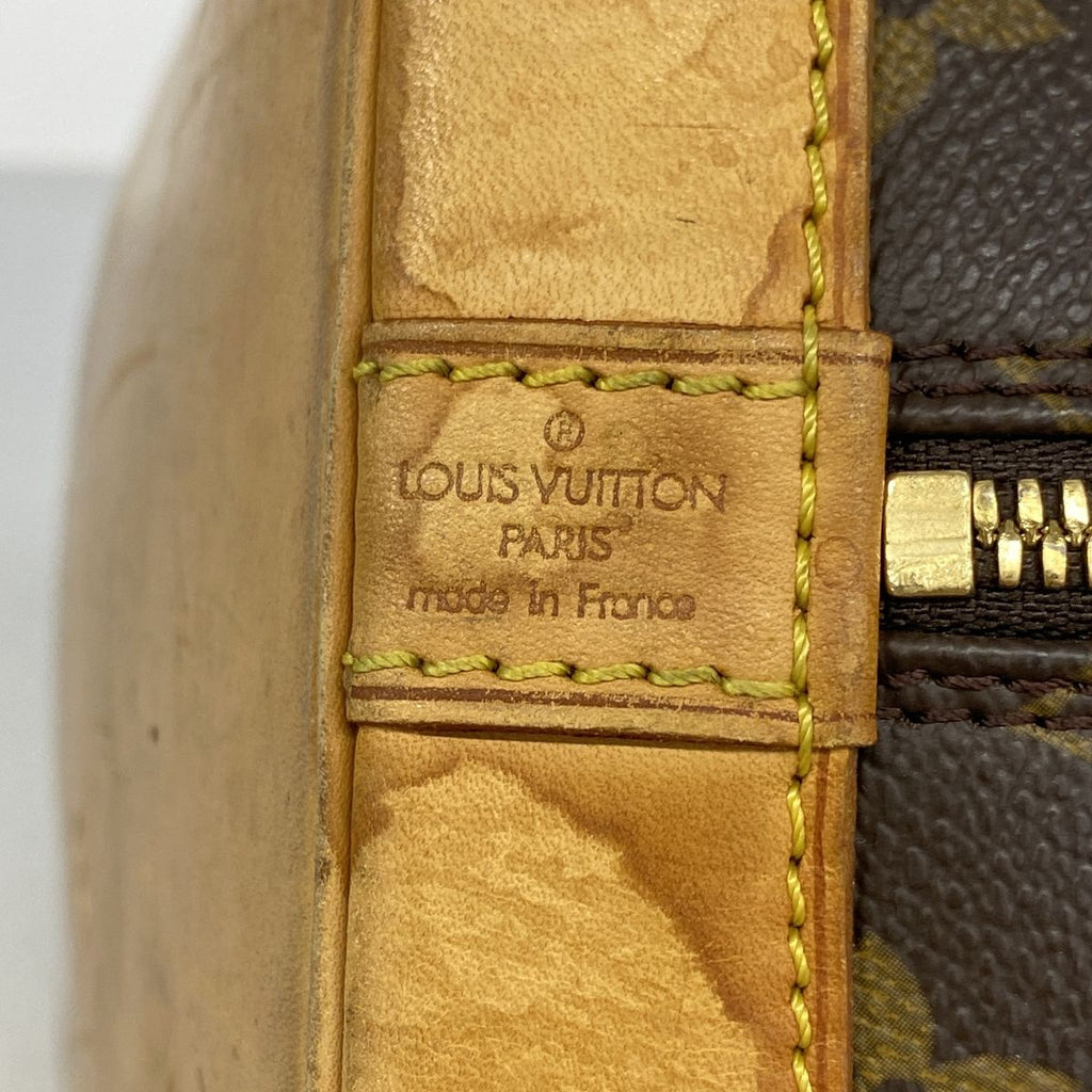 Louis Vuitton Handbag Monogram Alma Brown — view 5