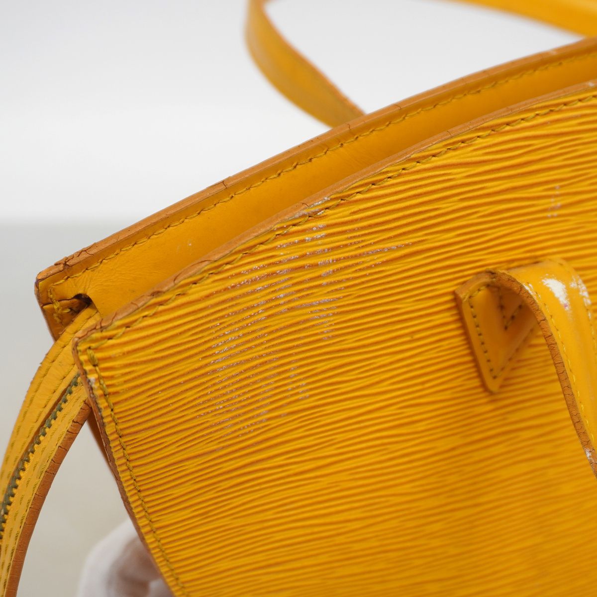 Louis Vuitton Handbag Epi Saint Jacques Jaune — view 8
