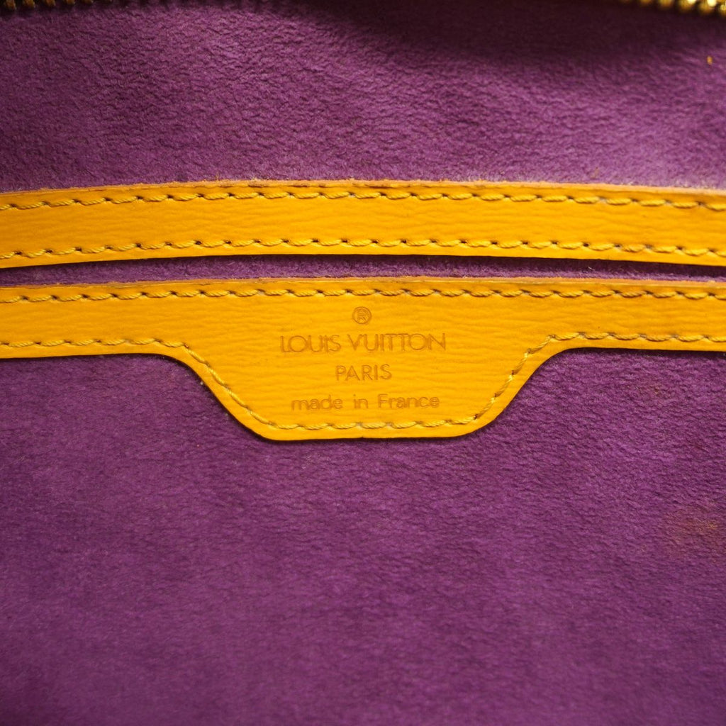 Louis Vuitton Handbag Epi Saint Jacques Jaune — view 5