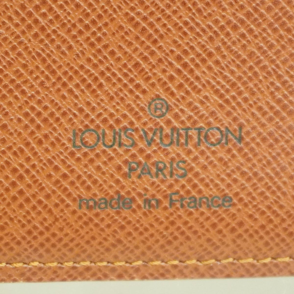 Louis Vuitton Wallet Monogram Porte Papier Zip Brown — view 4