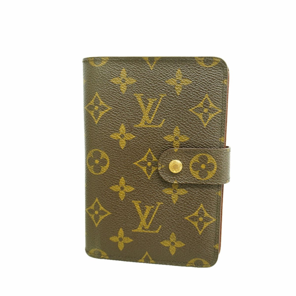 Louis Vuitton Wallet Monogram Porte Papier Zip Brown
