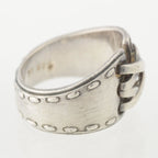 Hermes Mexico Mexique Vintage Double Ring Silver — view 5