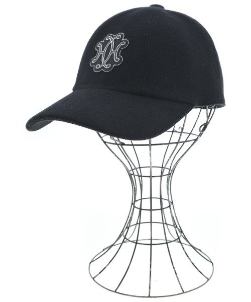 Hermes Cap Hat Black