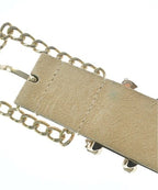 Chanel CC Logo Belt Beige — view 6