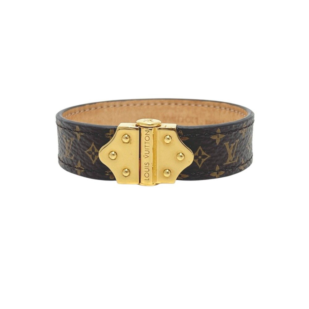 Louis Vuitton Bracelet Spirit Monogram Canvas Brown