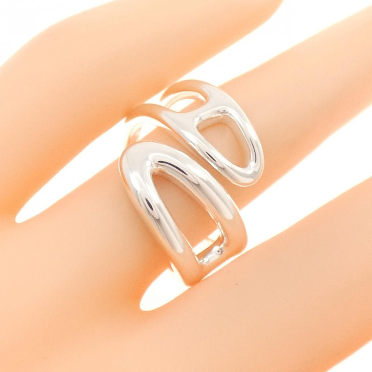 Hermes Chaine D'ancre Punk Ring — view 5