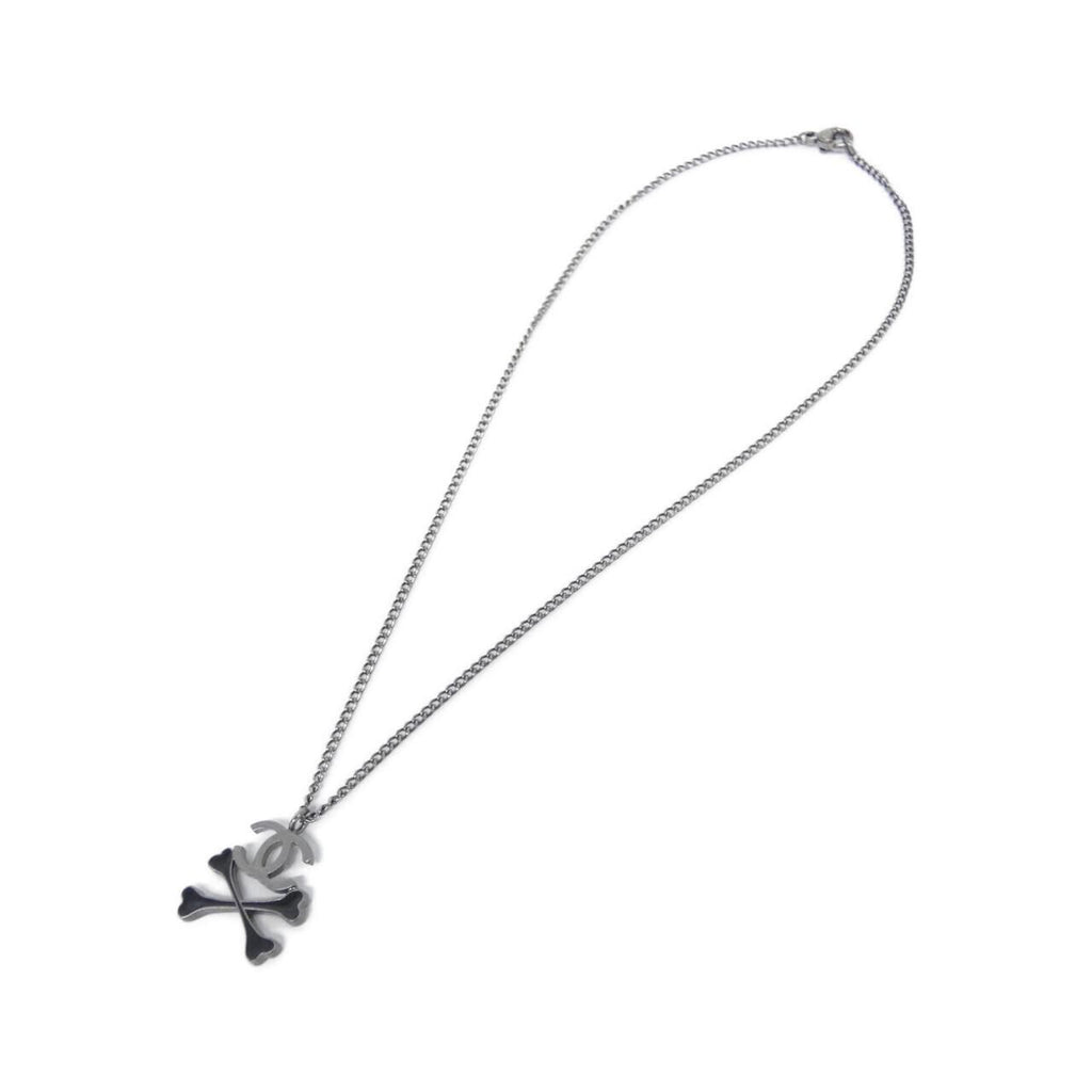 Chanel Vintage Necklace Silver — view 2