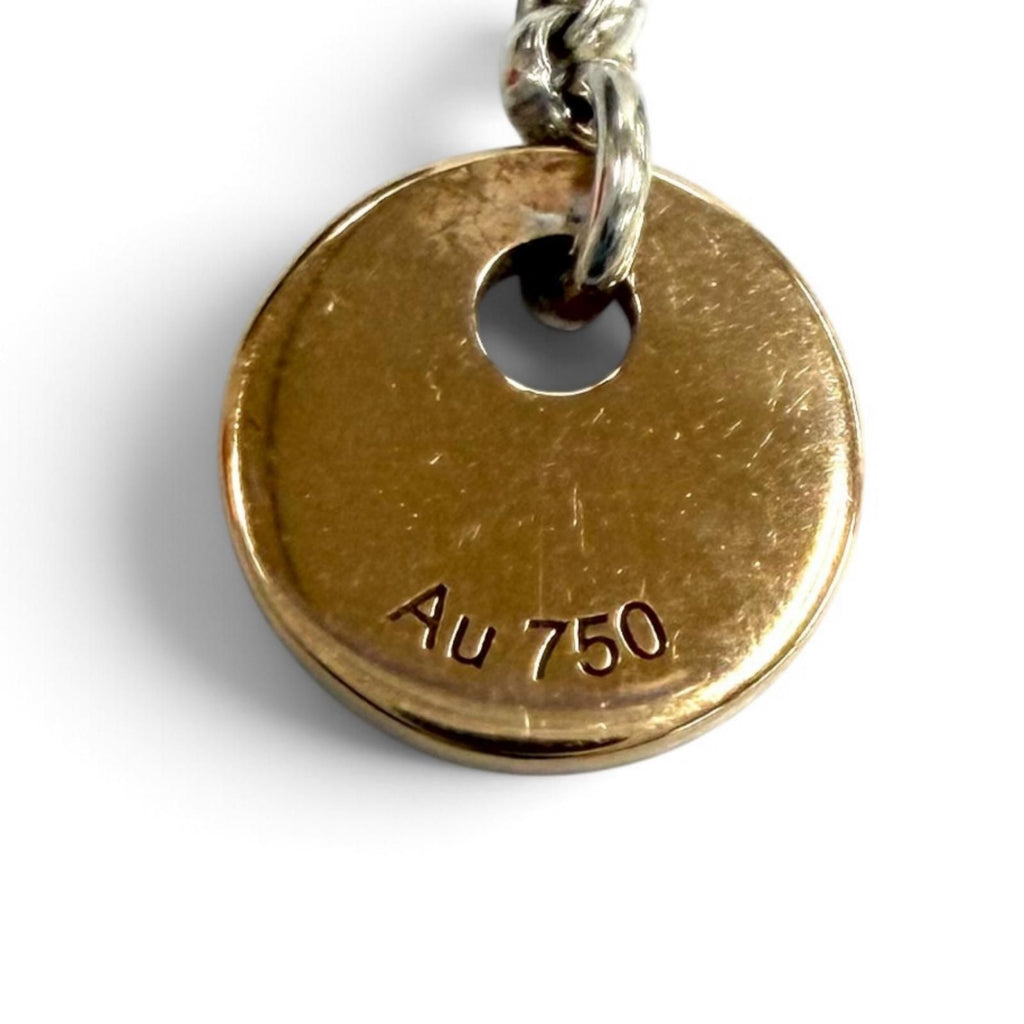 Hermes Ex-Libris Earrings Silver Gold — view 8