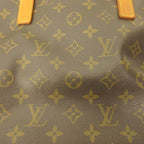 Louis Vuitton Monogram Cabas Piano Tote Bag All Over Print Leather Brown — view 8