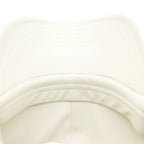 Celine Baseball Cap Triomphe Cap Panel Cotton Cream Hat — view 6