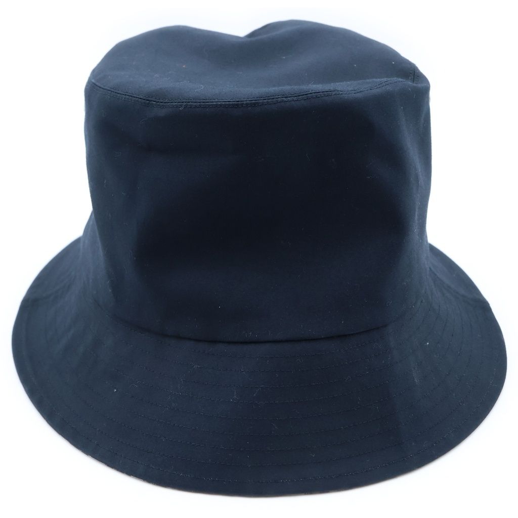 Dior Oblique Pattern Bucket Hat Navy Gray — view 4