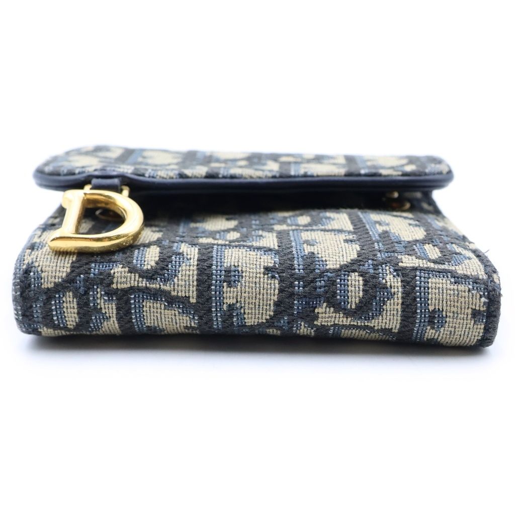 Dior Oblique Trifold Wallet — view 5