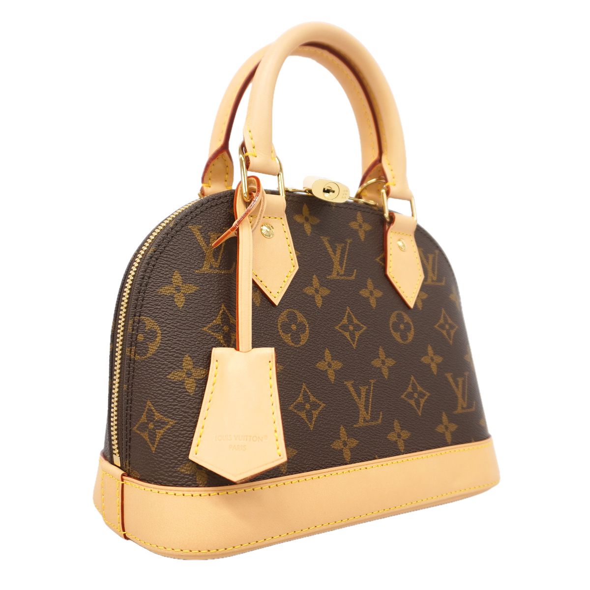 Louis Vuitton Handbag Monogram Alma BB Brown 2-Way Bag — view 2