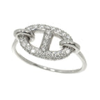 Hermes Farandole 53 Ring Diamond 18k White Gold 750 — view 4