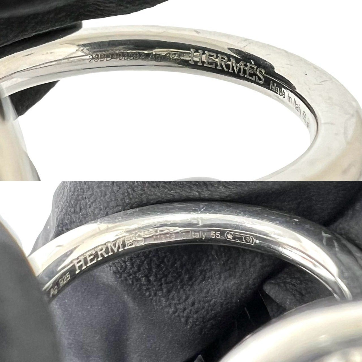 Hermes Echappee Ring 925 Sterling Silver — view 3