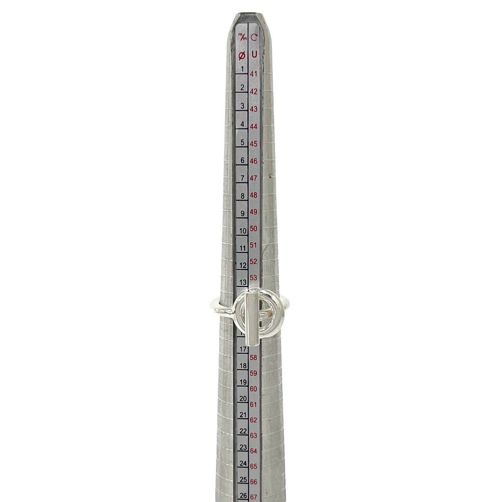 Hermes Echappee Ring 925 Sterling Silver — view 7
