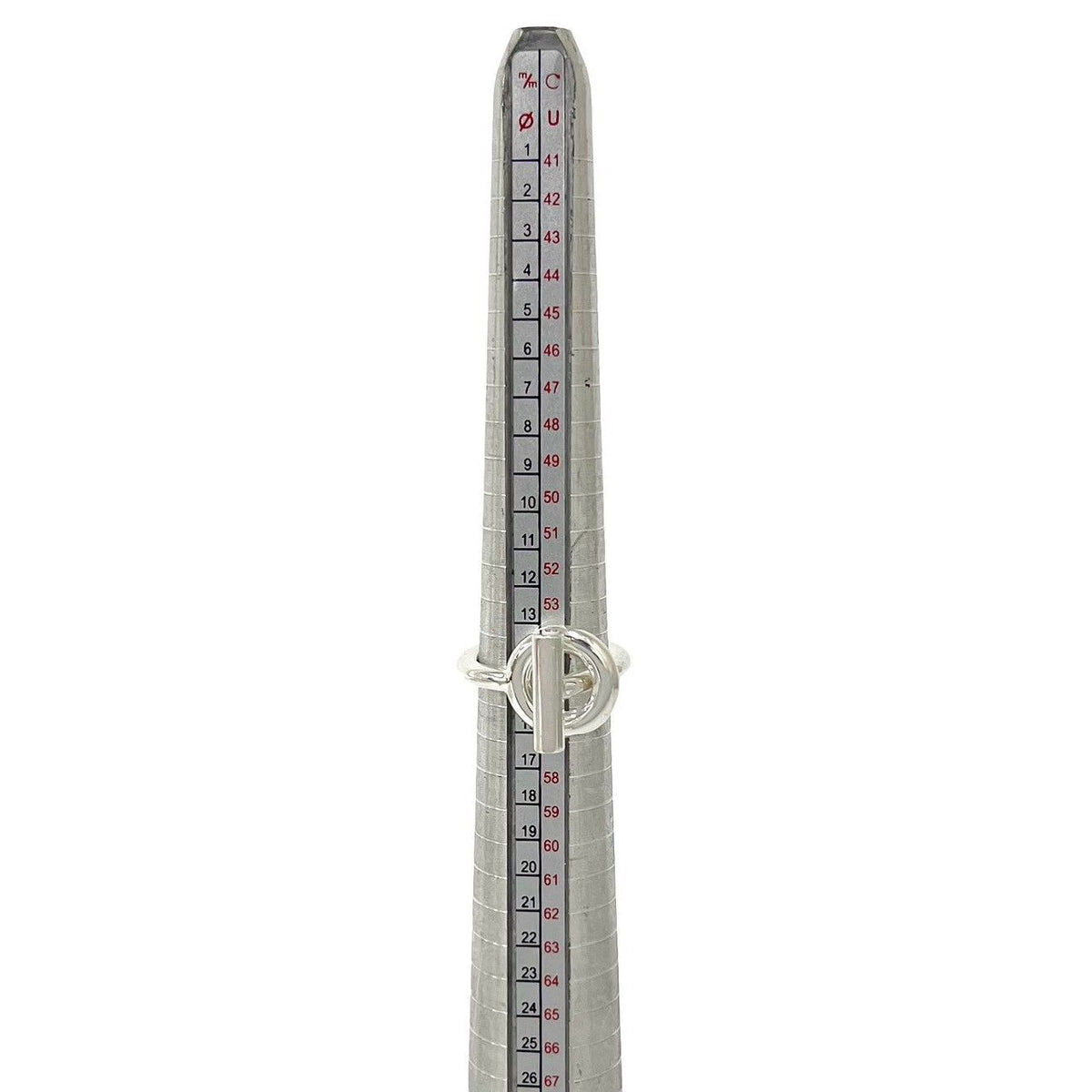 Hermes Echappee Ring 925 Sterling Silver — view 7