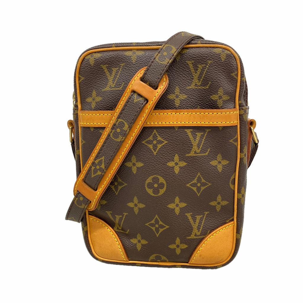 Louis Vuitton Shoulder Bag Monogram Danube Brown