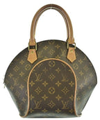 Louis Vuitton Monogram Ellipse PM Handbag Brown