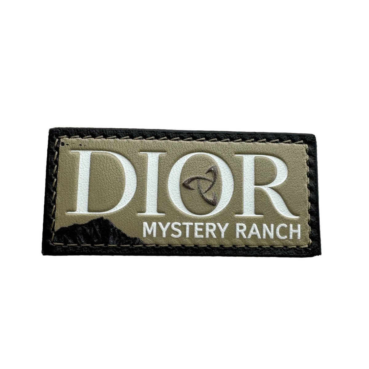 Dior Nylon Bifold Wallet Compact Khaki Green Luxury High Vintage — view 6