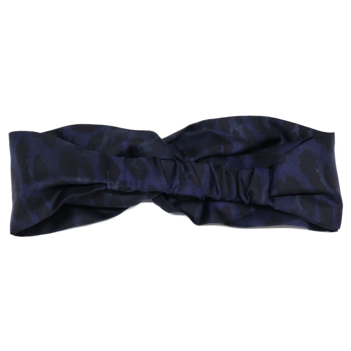 Dior Leopard Print Silk Headband — view 2