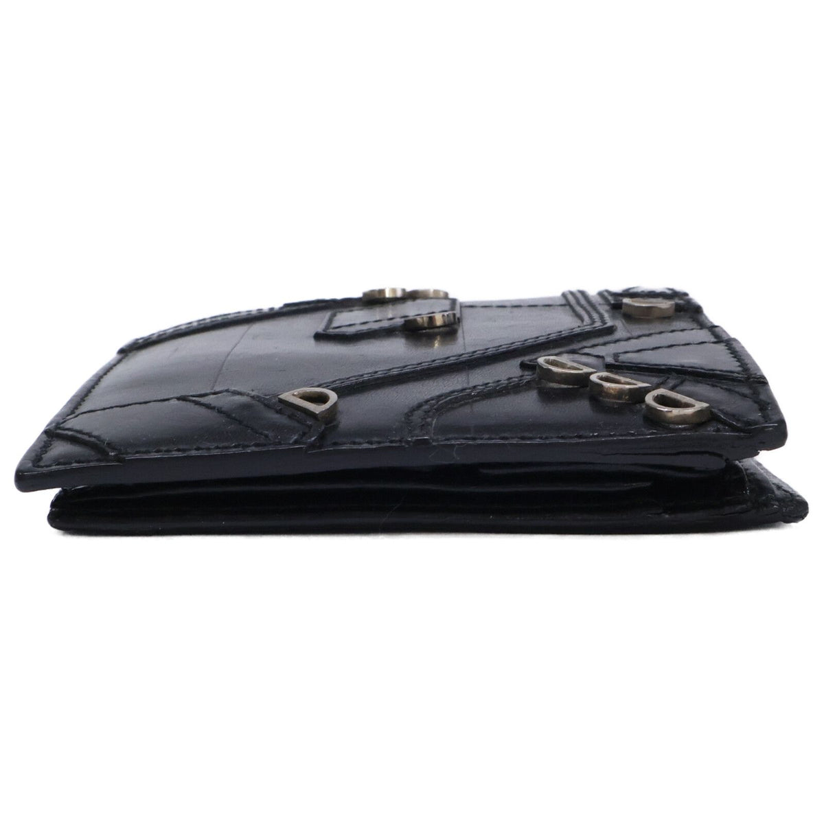 Dior Homme Hedi Slimane Era Leather Patchwork D Bifold Wallet — view 2