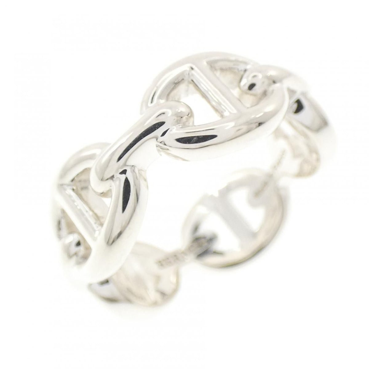 Hermes Chaine D'ancre Enchainee Ring