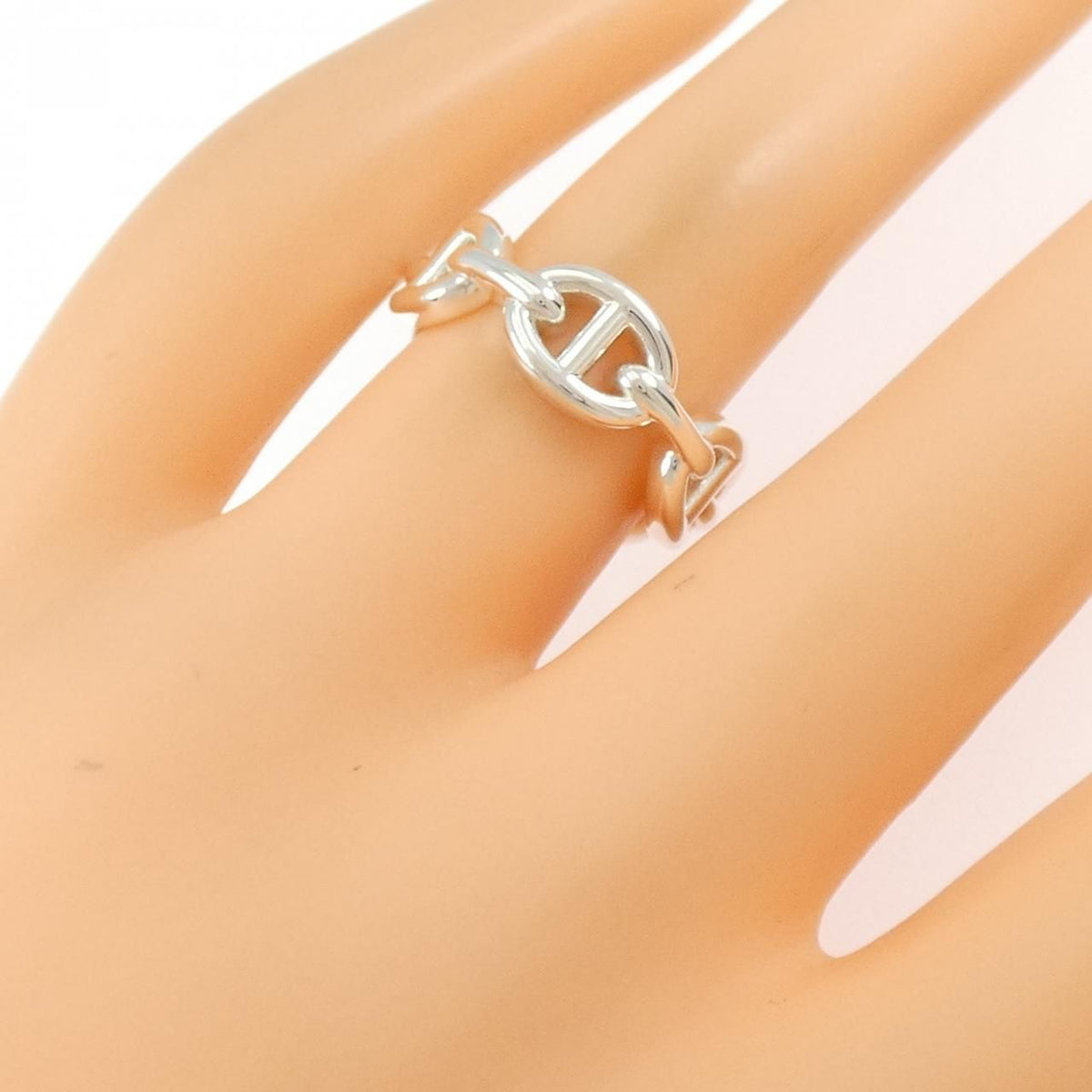Hermes Chaine D'ancre Enchainee Ring — view 4