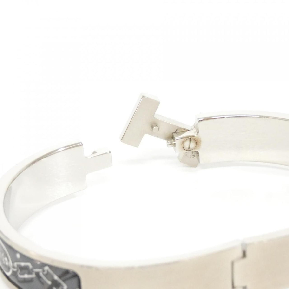 Hermes C'est la Fete Clic H Ash Bracelet — view 4