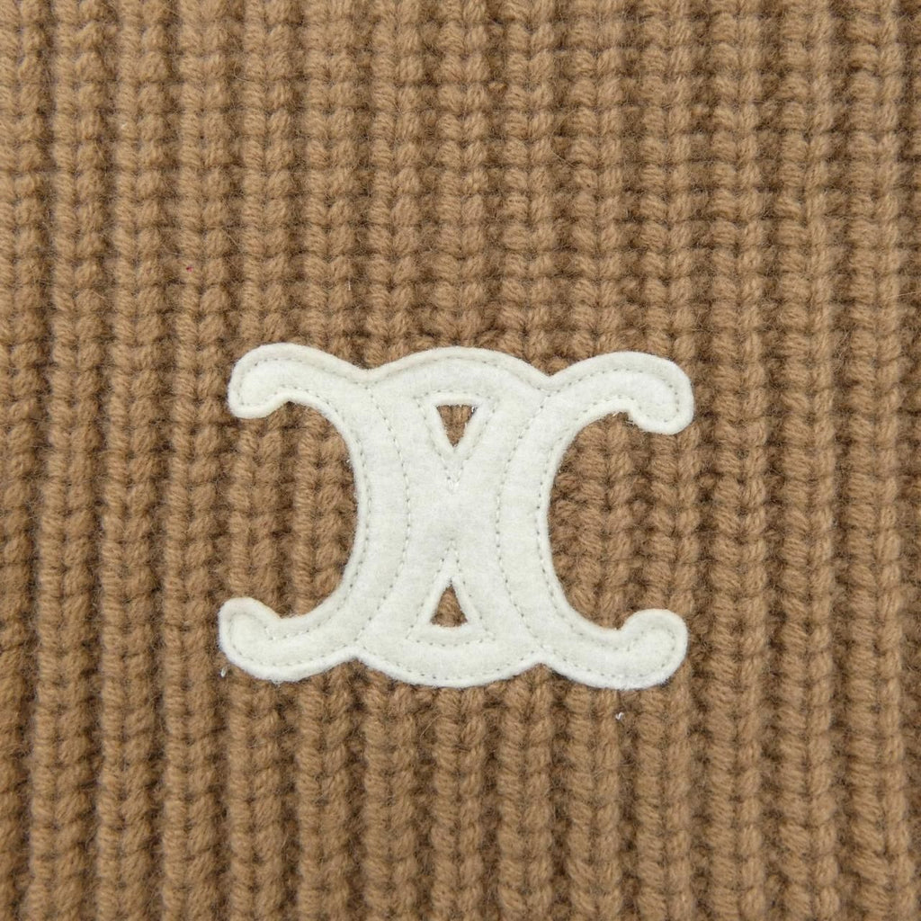 Celine Triomphe Scarf Brown — view 4