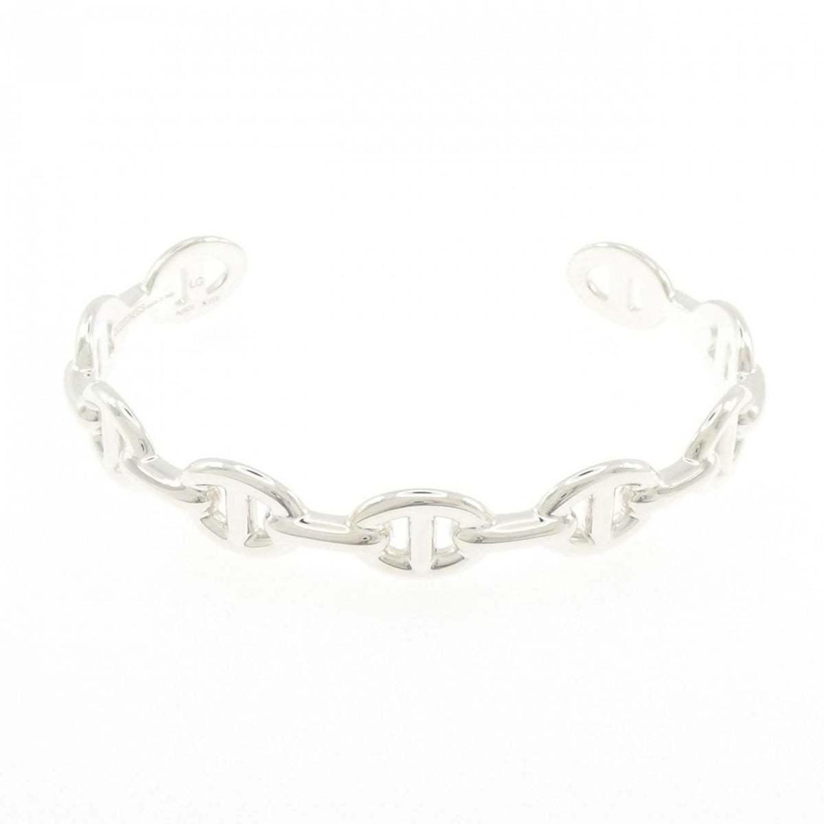 Hermes Chaine D'ancre Enchainee Bangle Bracelet