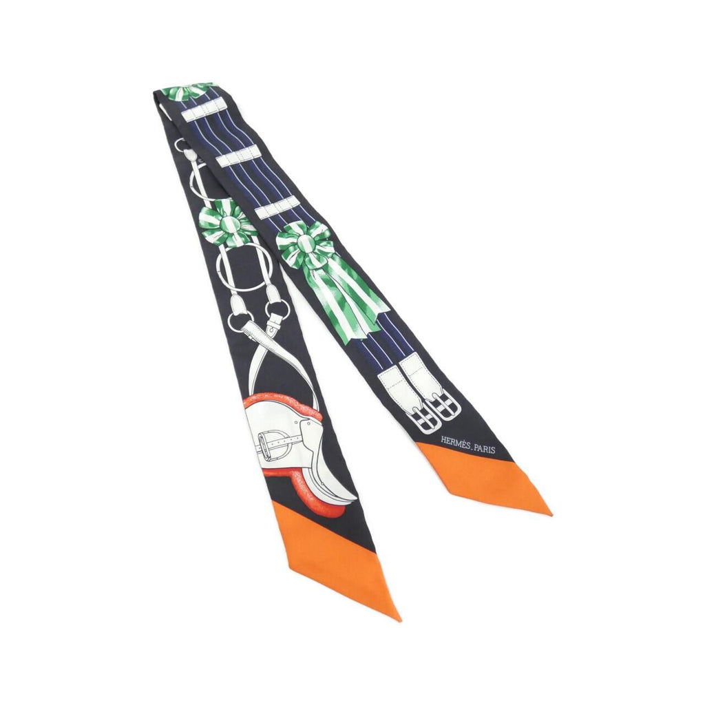 Hermes Jumping Twilly Scarf