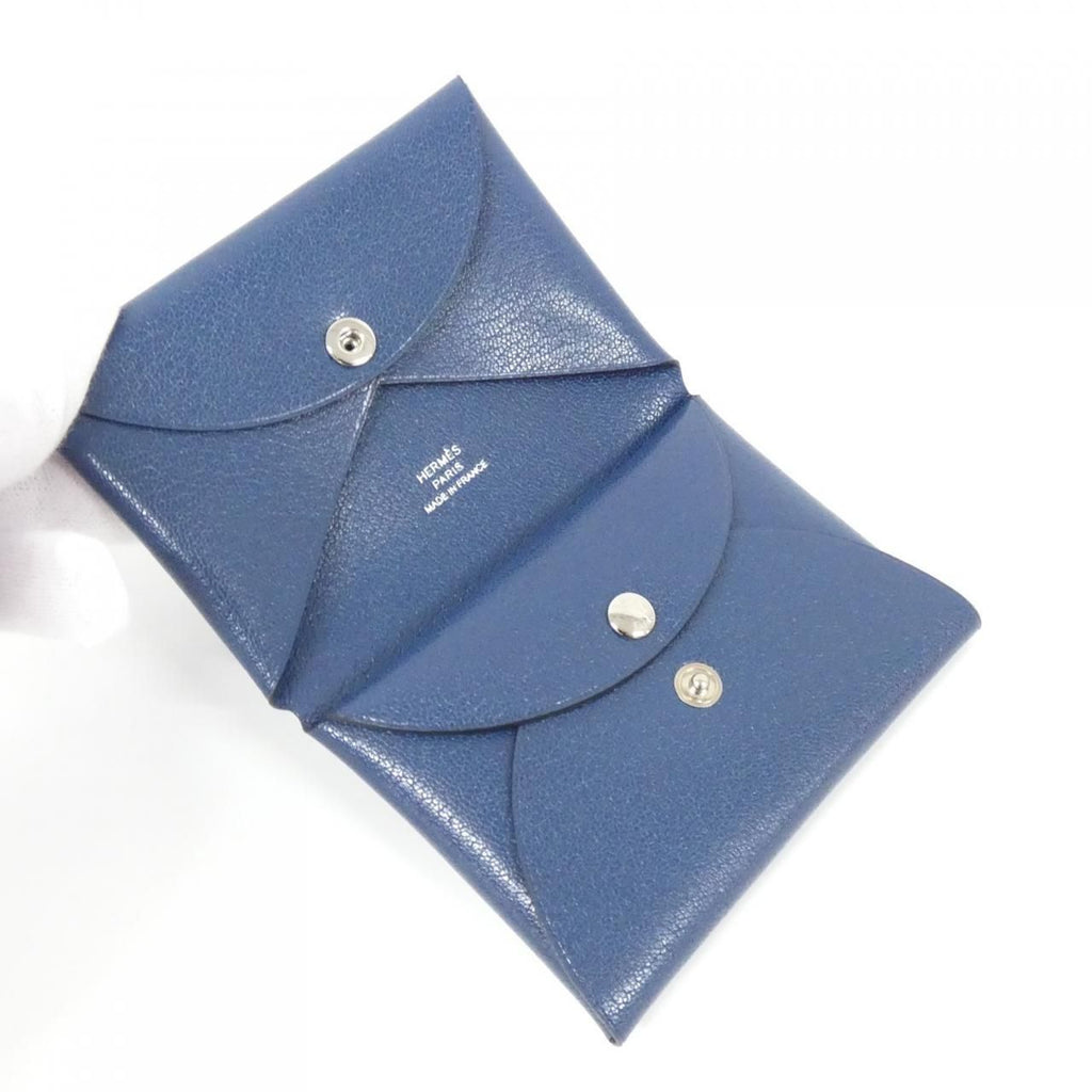 Hermes Calvi Duo Coin Purse — view 3