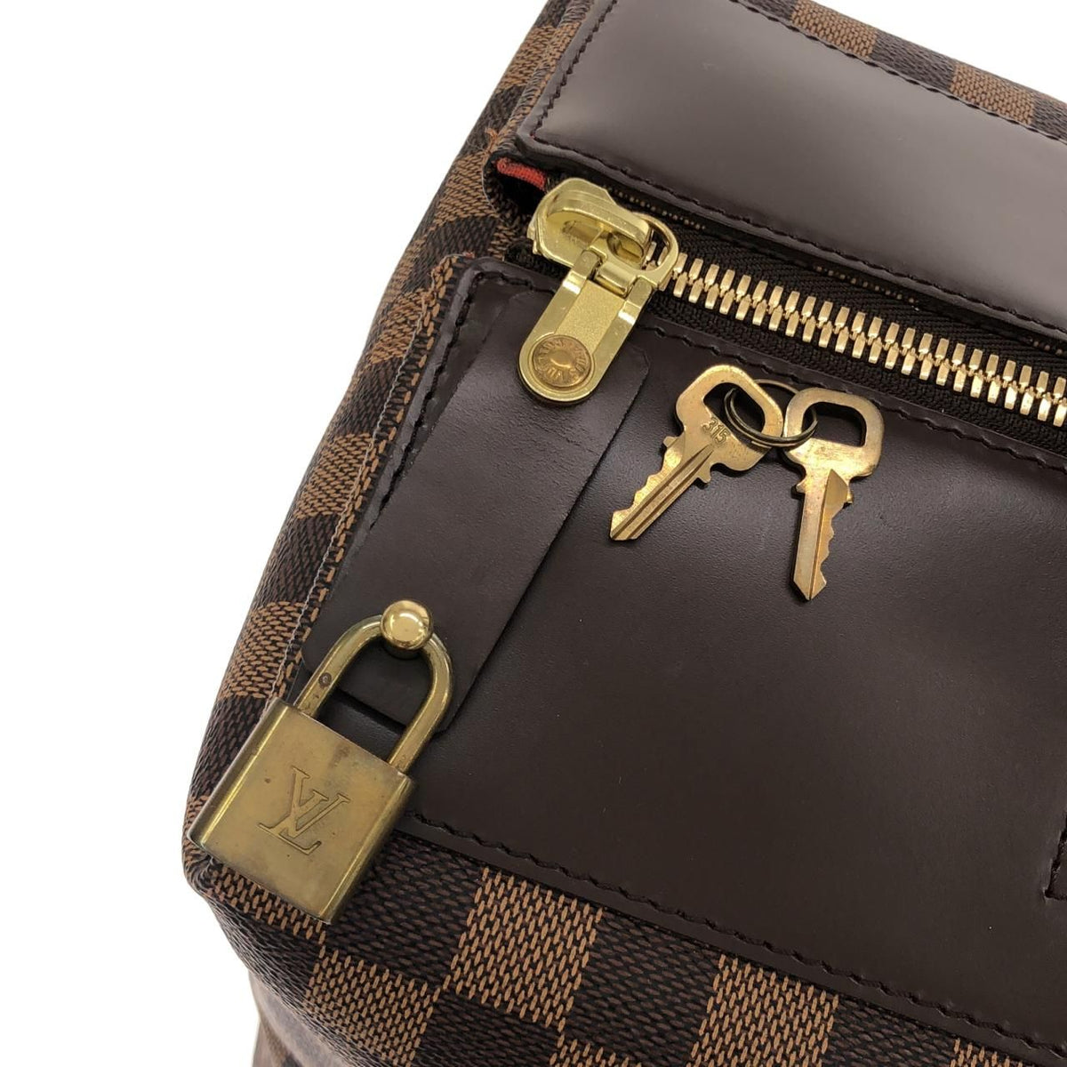 Louis Vuitton Vintage Damier Greenwich PM Boston Bag — view 3