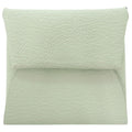 Hermes Bastia Chevre Vert Fizz Coin Purse Green