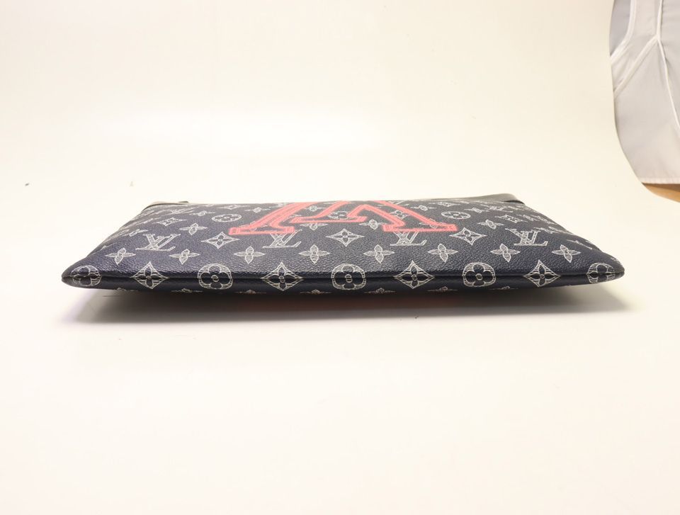 Louis Vuitton Pochette Jules GM Monogram Upside Down — view 3