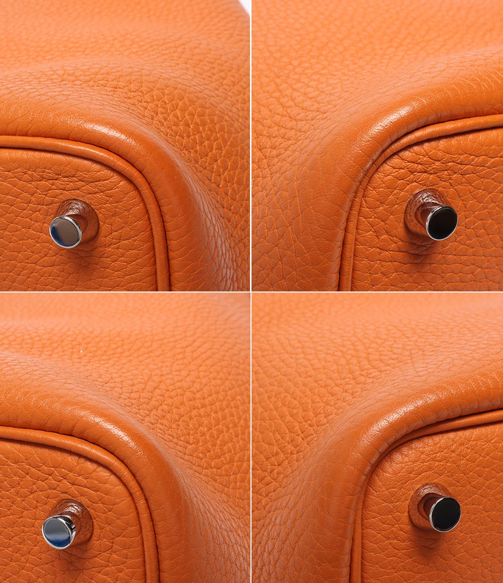Hermes Handbag Silver Picotin Lock 18 PM Touch — view 5