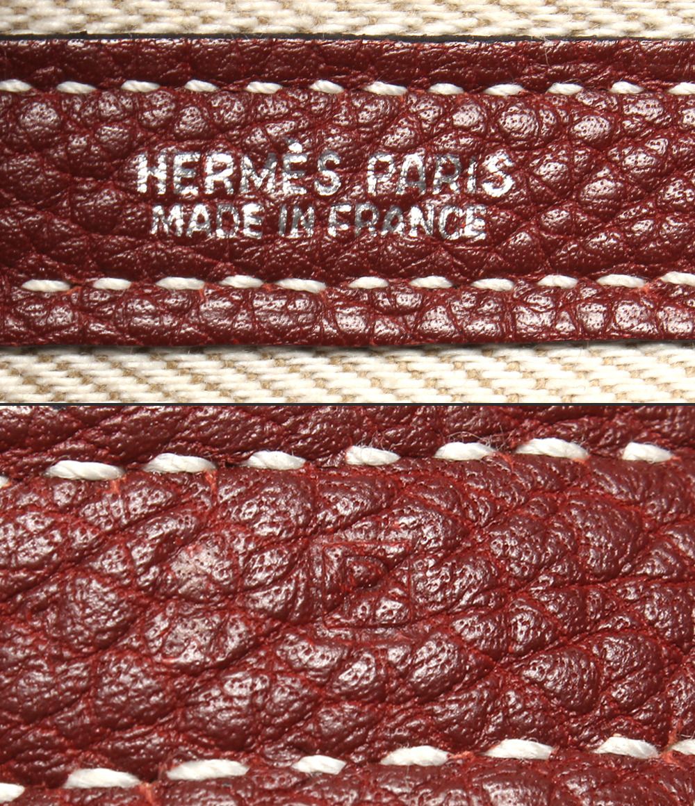 Hermes Tote Bag Silver Garden Party PM — view 4