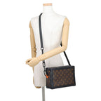 Louis Vuitton Shoulder Bag Monogram Solar Ray Soft Trunk Virgil Abloh Black — view 4