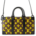 Louis Vuitton Shoulder Bag Monogram Tuffetage Speedy Soft Trunk Black
