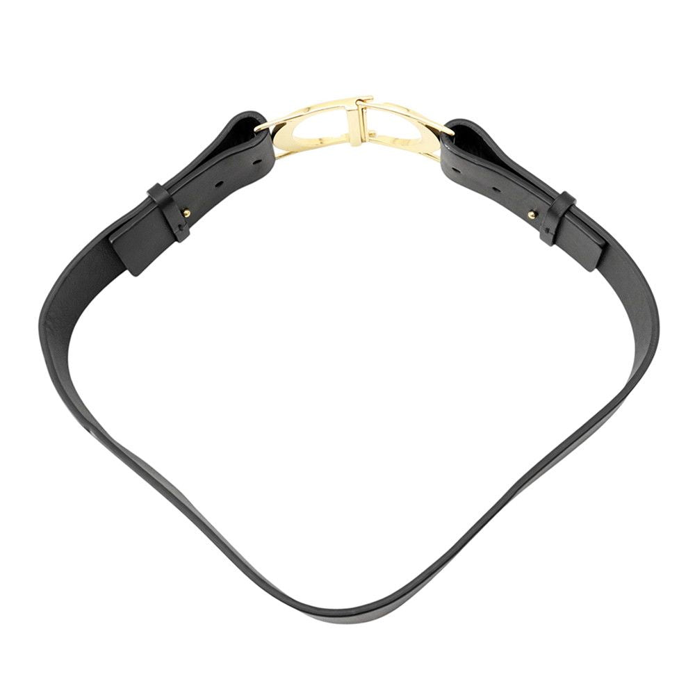Dior Belt CD Leather Black — view 3