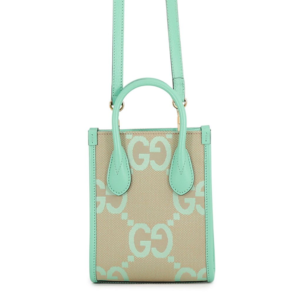 Gucci Jumbo GG Canvas Mini Tote 2-Way Shoulder Bag