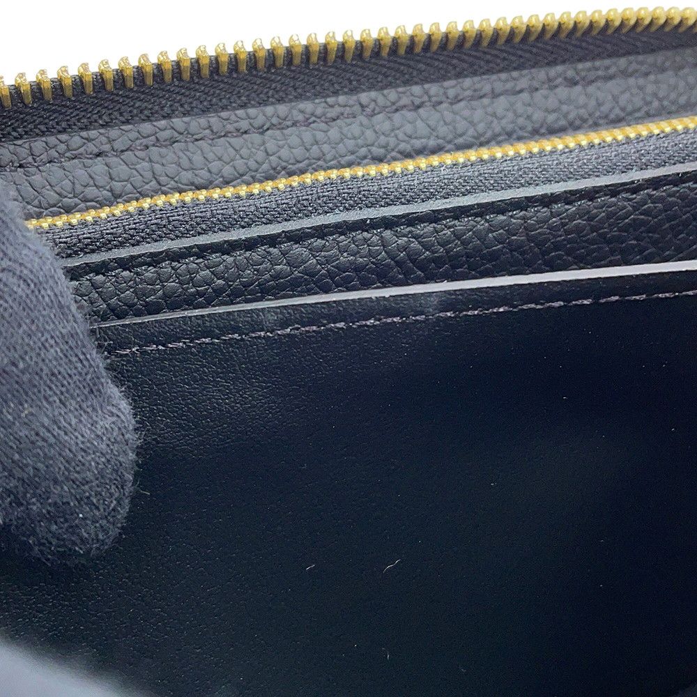 Louis Vuitton Wallet Monogram Empreinte Portefeuille Clemence Black — view 6