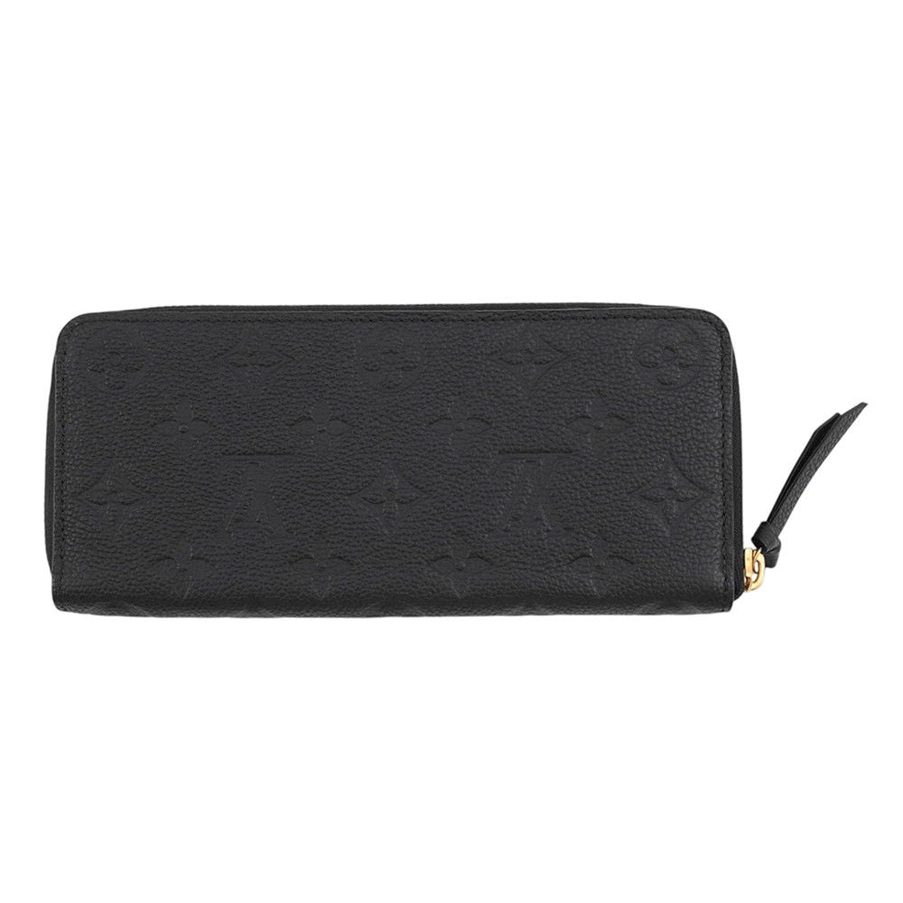 Louis Vuitton Wallet Monogram Empreinte Portefeuille Clemence Black — view 3