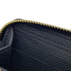 Louis Vuitton Wallet Monogram Empreinte Portefeuille Clemence Black — view 5