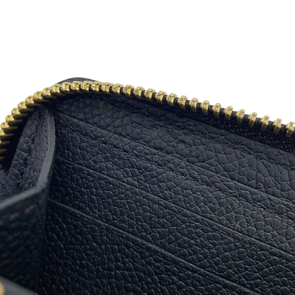 Louis Vuitton Wallet Monogram Empreinte Portefeuille Clemence Black — view 5