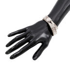 Hermes Bracelet Kelly Double Tour Himalayan Silver Niloticus Mat — view 4