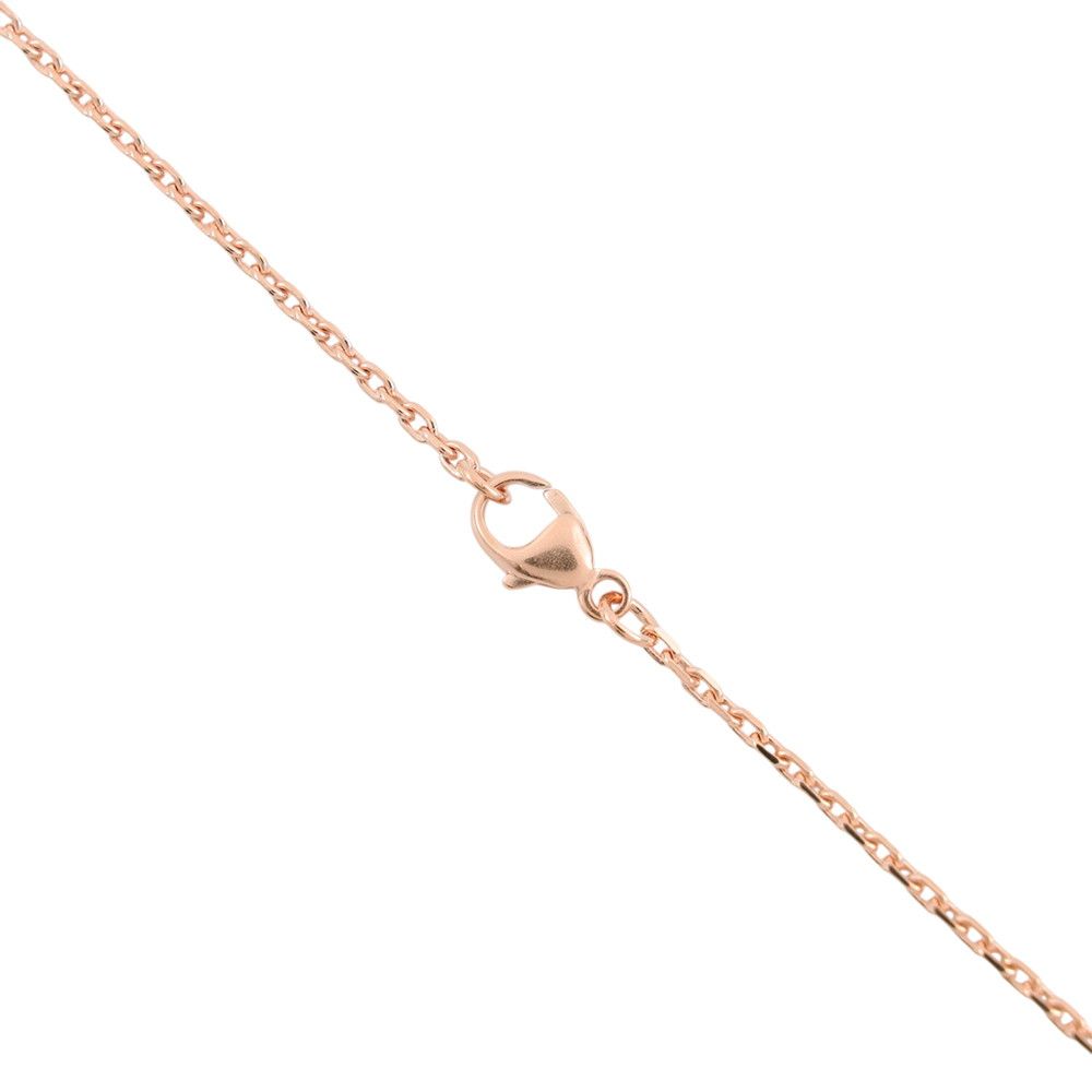 Hermes Necklace Mini Pop H Splash H Bronze Dore Pink Gold — view 5