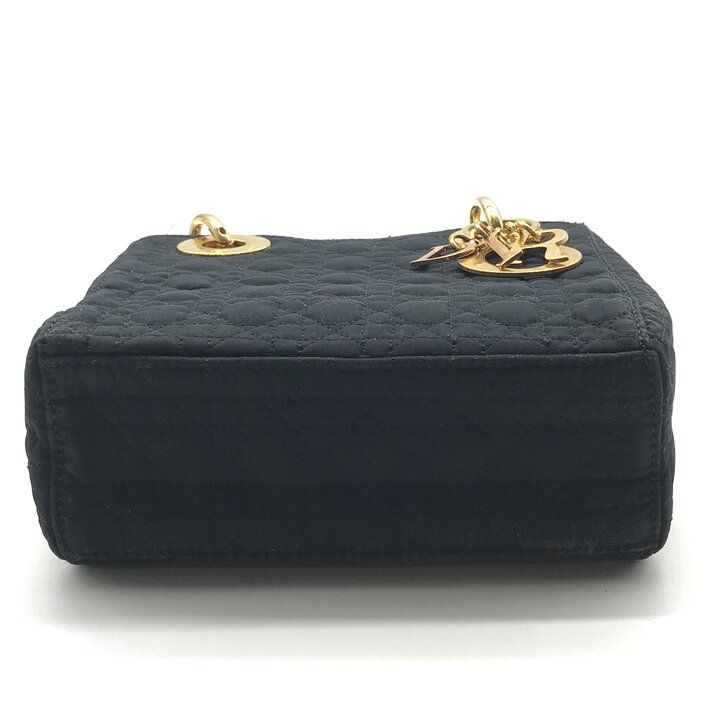 Dior Lady Black Nylon Mini 2-Way Bag — view 4